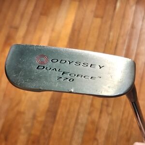 Odyssey Dual Force 770 Steel Shaft Putter Stronomic Steel Shaft RH 35"